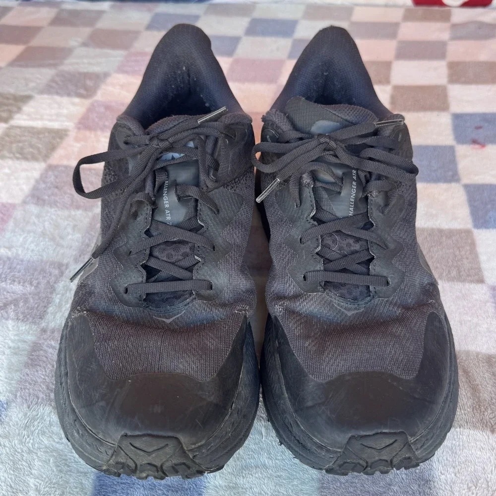 Size 13 - Hoka One One Challenger ATR 7 GTX‎ Mens Black Running Shoes Sneakers